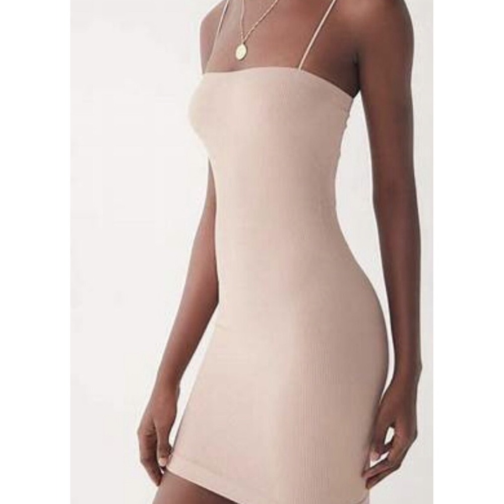 Urban outfitters body con slip dress nude size medium in women's new with tags